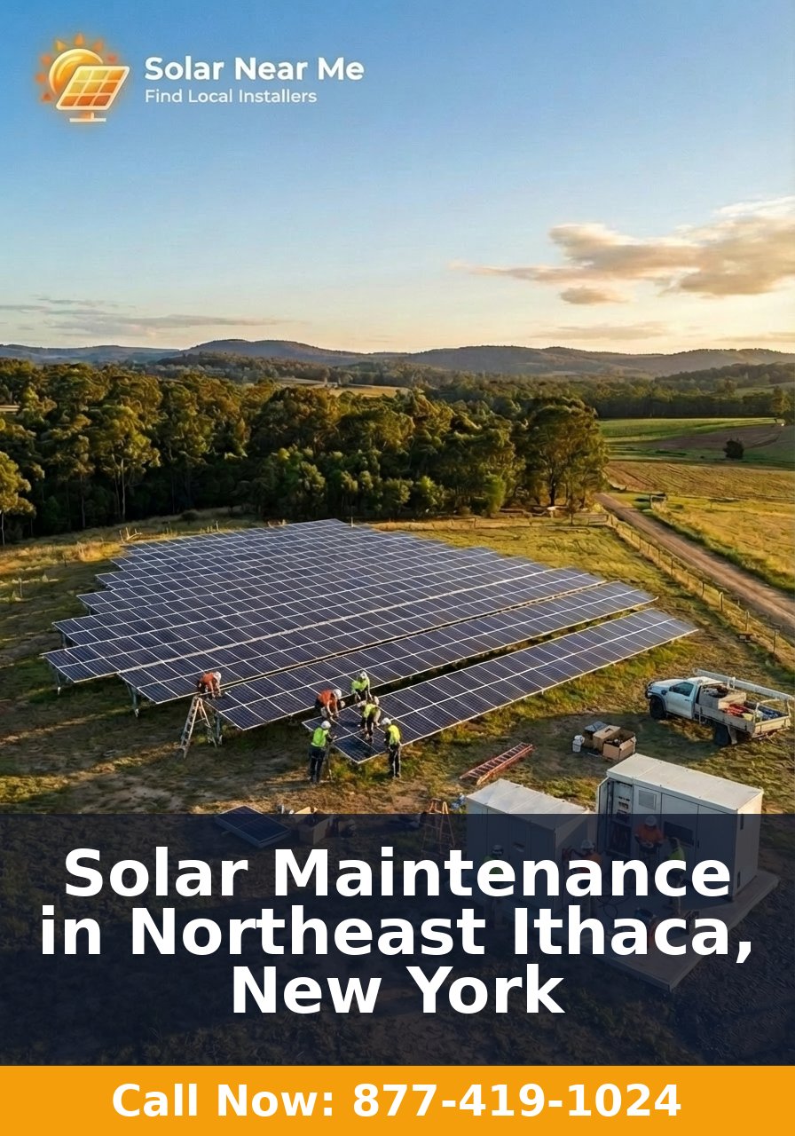 Solar Maintenance in Northeast Ithaca, New York