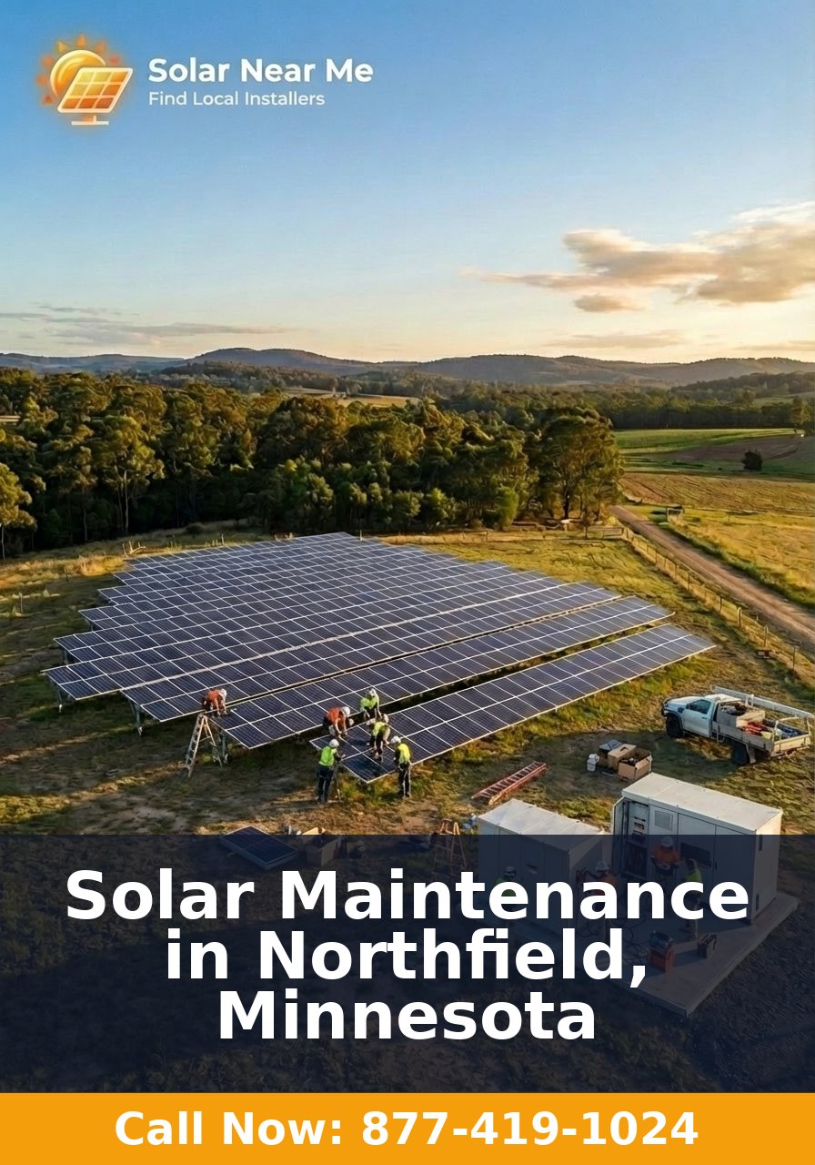 Solar Maintenance in Northfield, Minnesota
