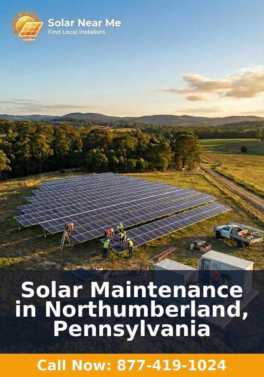 Solar Maintenance in Northumberland, Pennsylvania