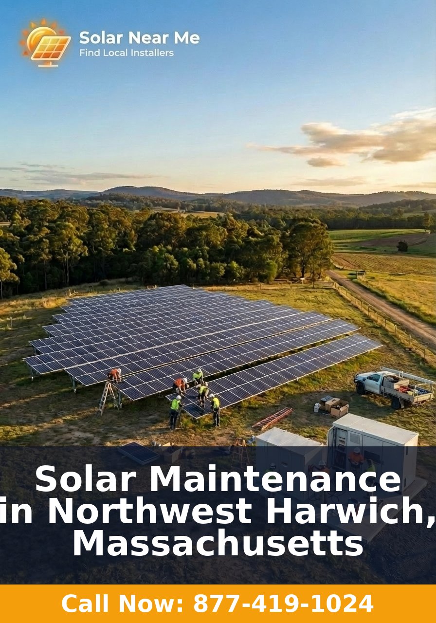 Solar Maintenance in Northwest Harwich, Massachusetts