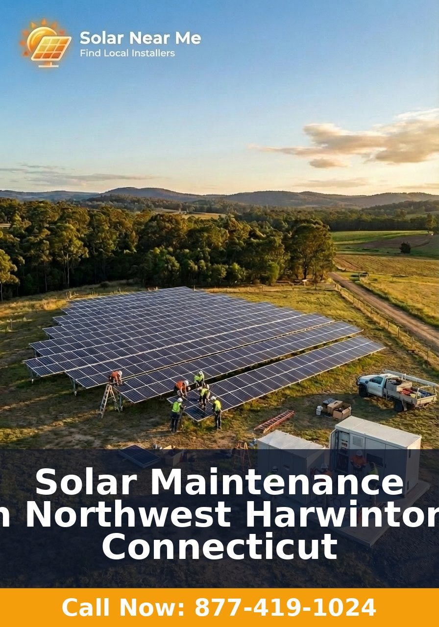 Solar Maintenance in Northwest Harwinton, Connecticut