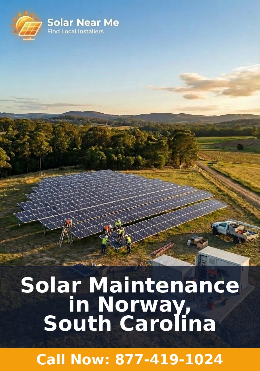 Solar Maintenance in Norway, South Carolina