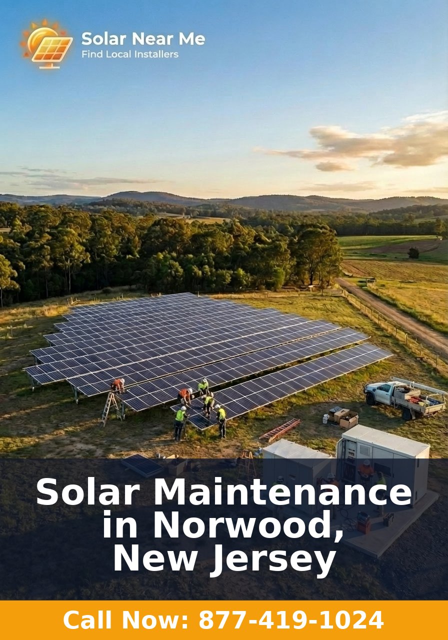 Solar Maintenance in Norwood, New Jersey