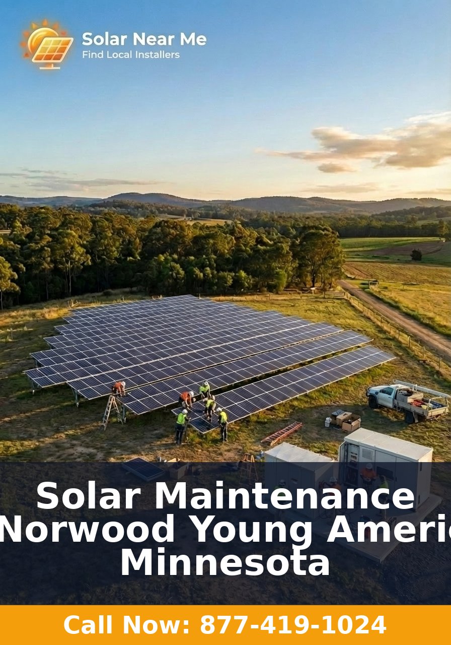Solar Maintenance in Norwood Young America, Minnesota