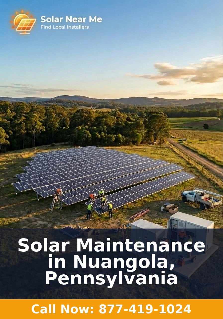 Solar Maintenance in Nuangola, Pennsylvania