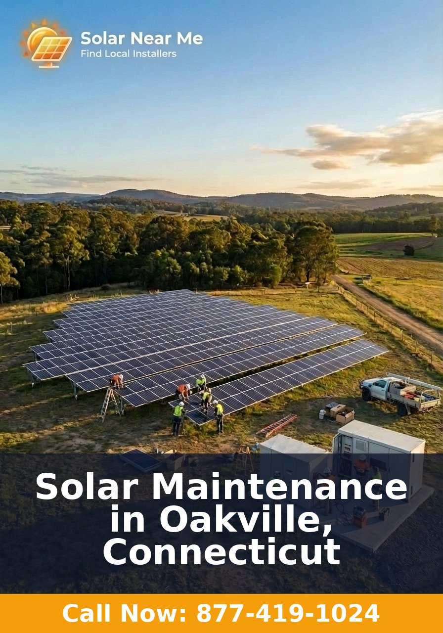 Solar Maintenance in Oakville, Connecticut