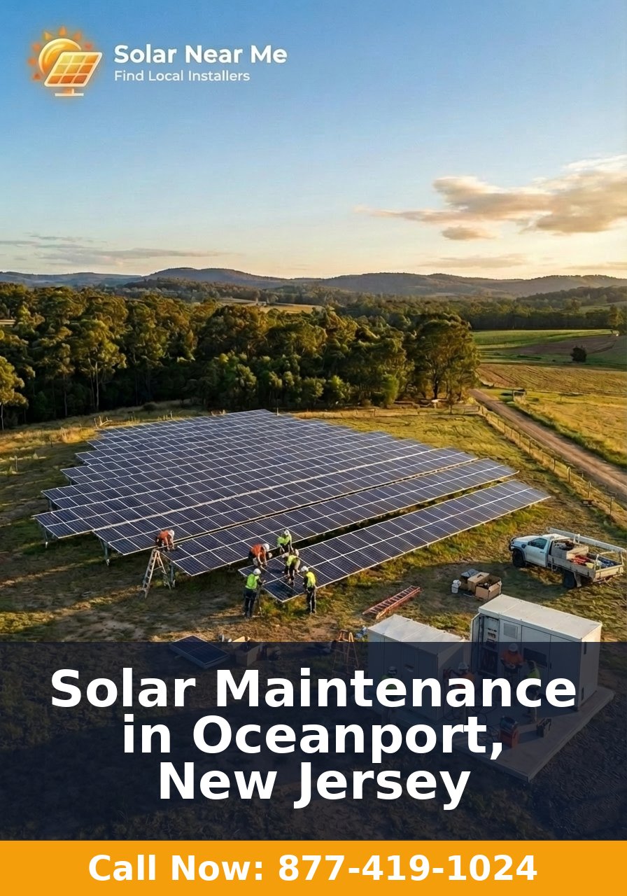 Solar Maintenance in Oceanport, New Jersey