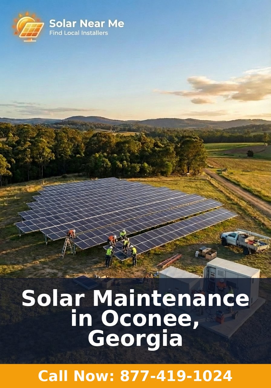 Solar Maintenance in Oconee, Georgia
