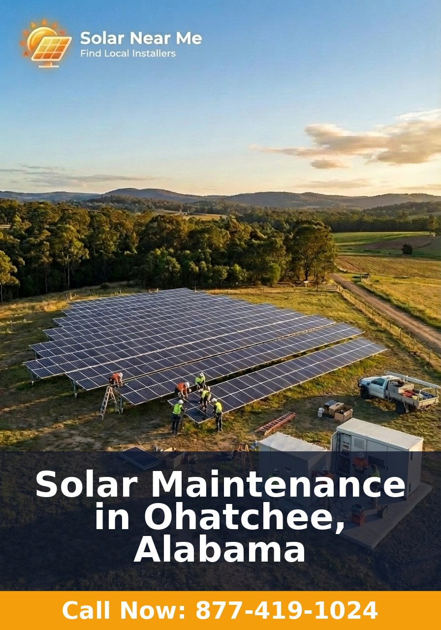 Solar Maintenance in Ohatchee, Alabama
