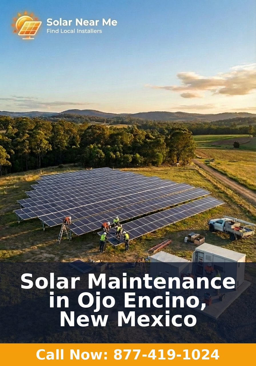 Solar Maintenance in Ojo Encino, New Mexico