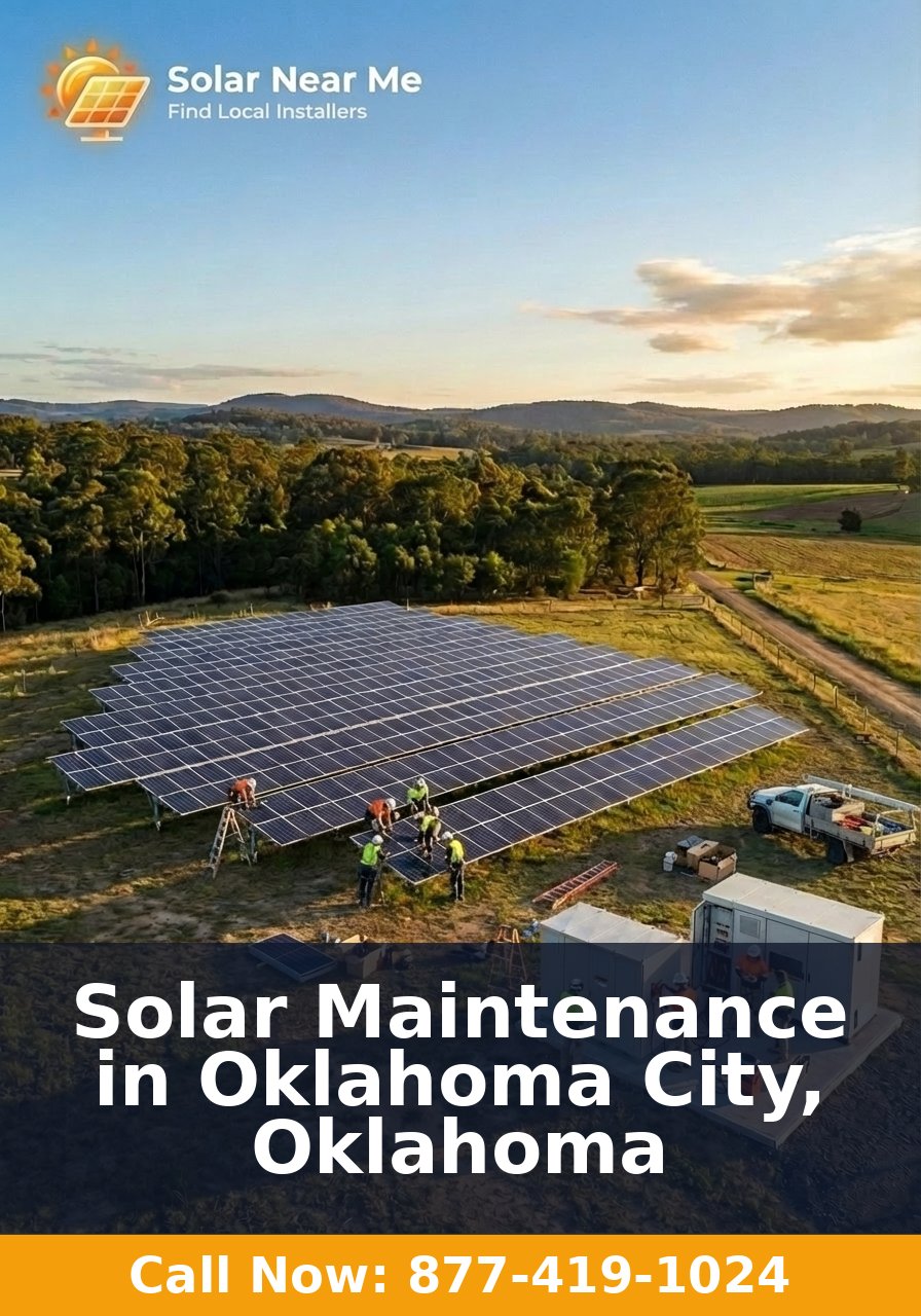 Solar Maintenance in Oklahoma City, Oklahoma