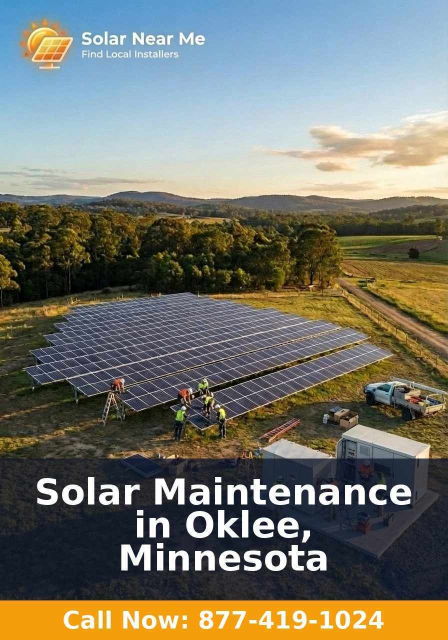 Solar Maintenance in Oklee, Minnesota