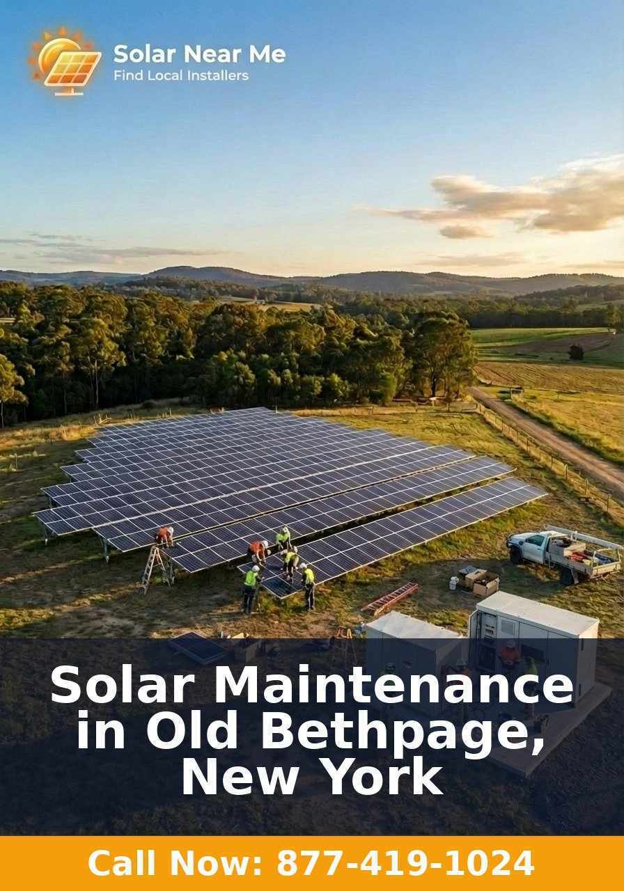 Solar Maintenance in Old Bethpage, New York