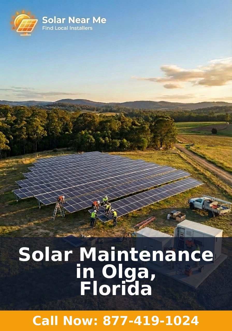 Solar Maintenance in Olga, Florida