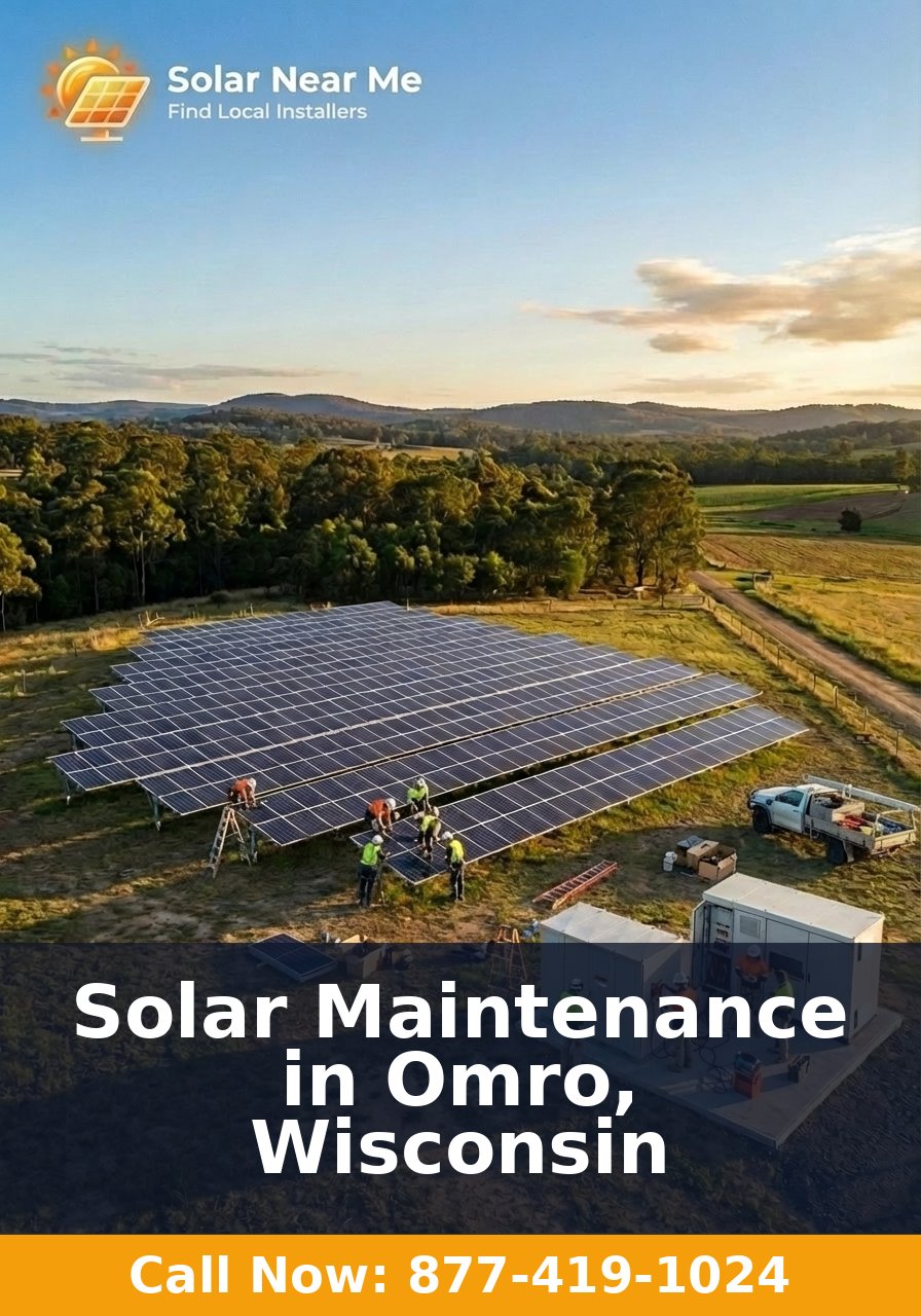 Solar Maintenance in Omro, Wisconsin