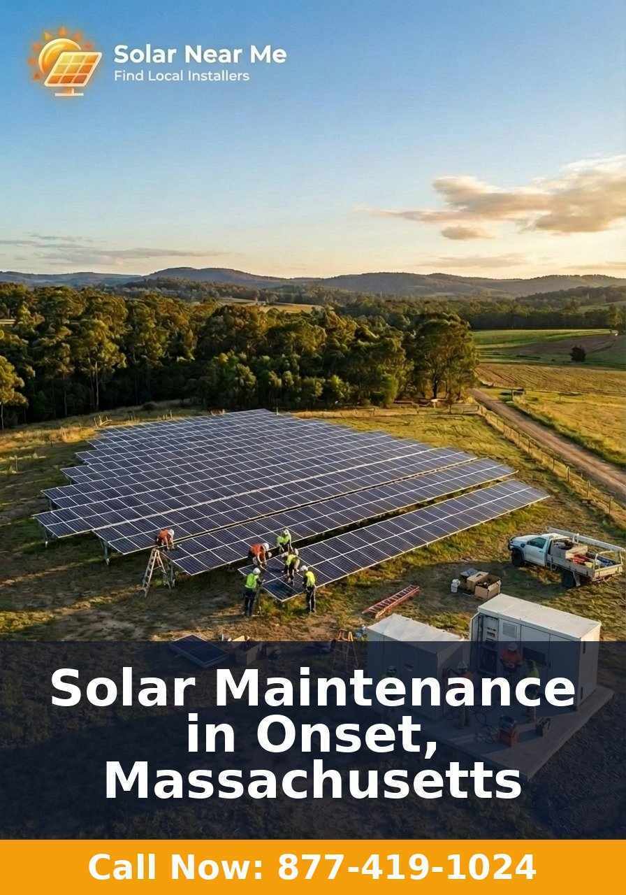 Solar Maintenance in Onset, Massachusetts