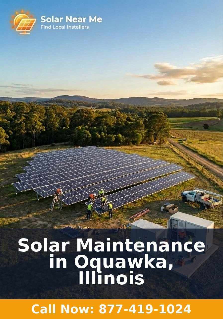 Solar Maintenance in Oquawka, Illinois