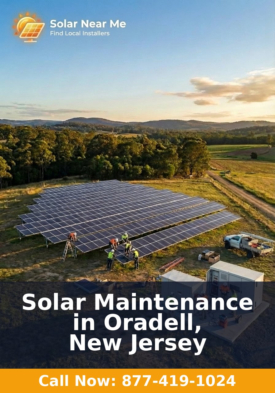 Solar Maintenance in Oradell, New Jersey