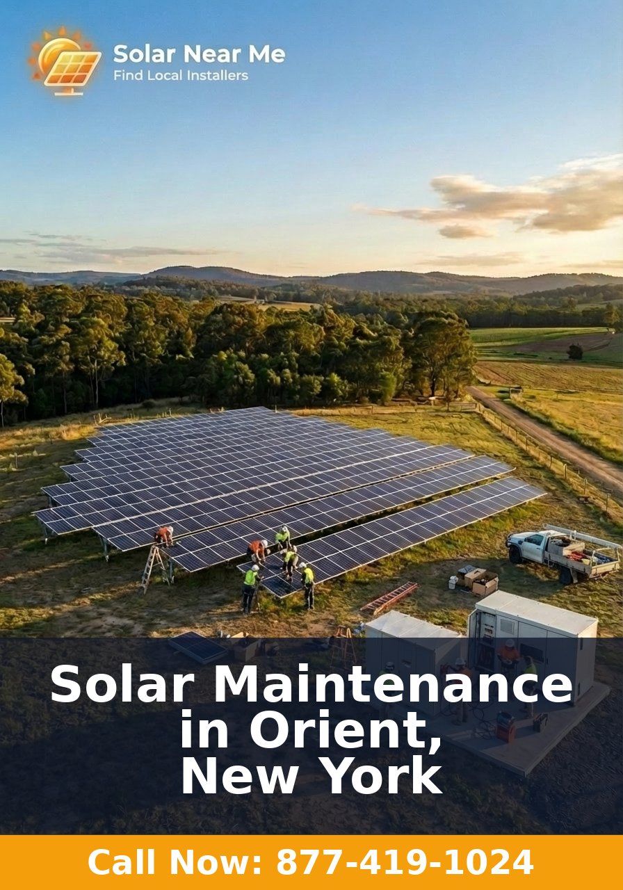Solar Maintenance in Orient, New York