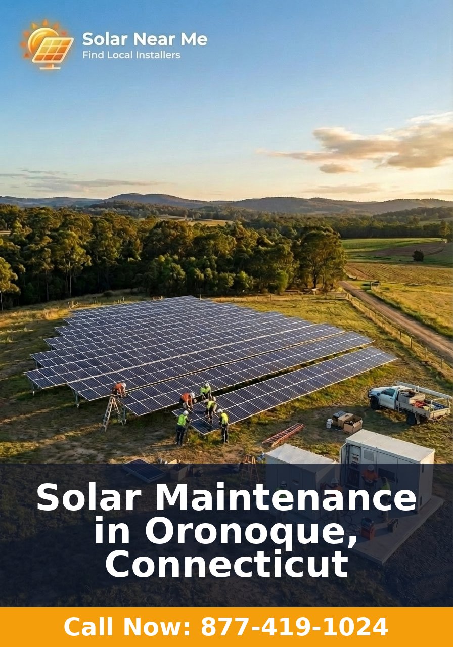 Solar Maintenance in Oronoque, Connecticut
