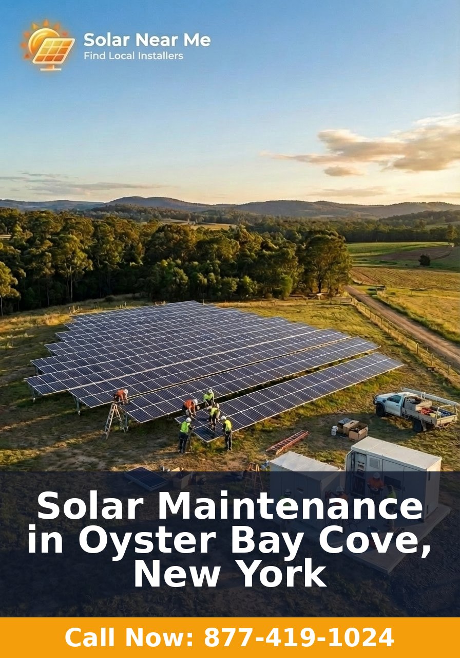Solar Maintenance in Oyster Bay Cove, New York