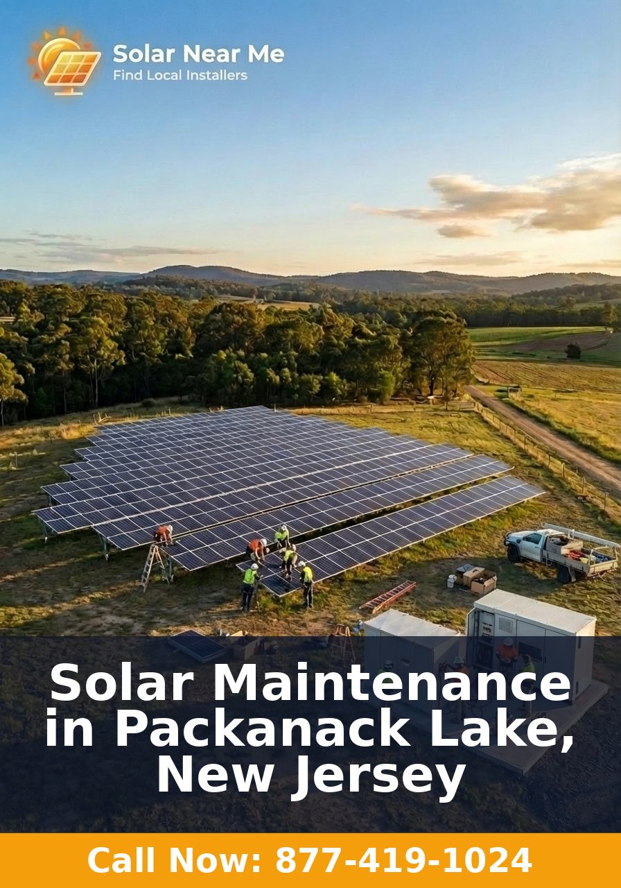 Solar Maintenance in Packanack Lake, New Jersey