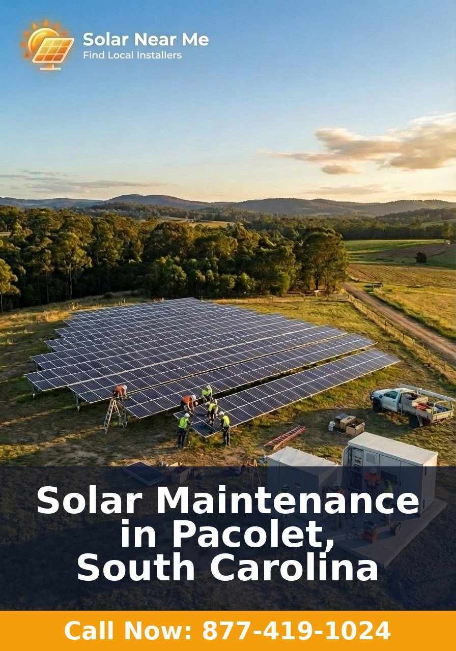 Solar Maintenance in Pacolet, South Carolina