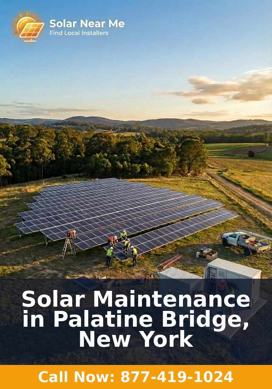 Solar Maintenance in Palatine Bridge, New York