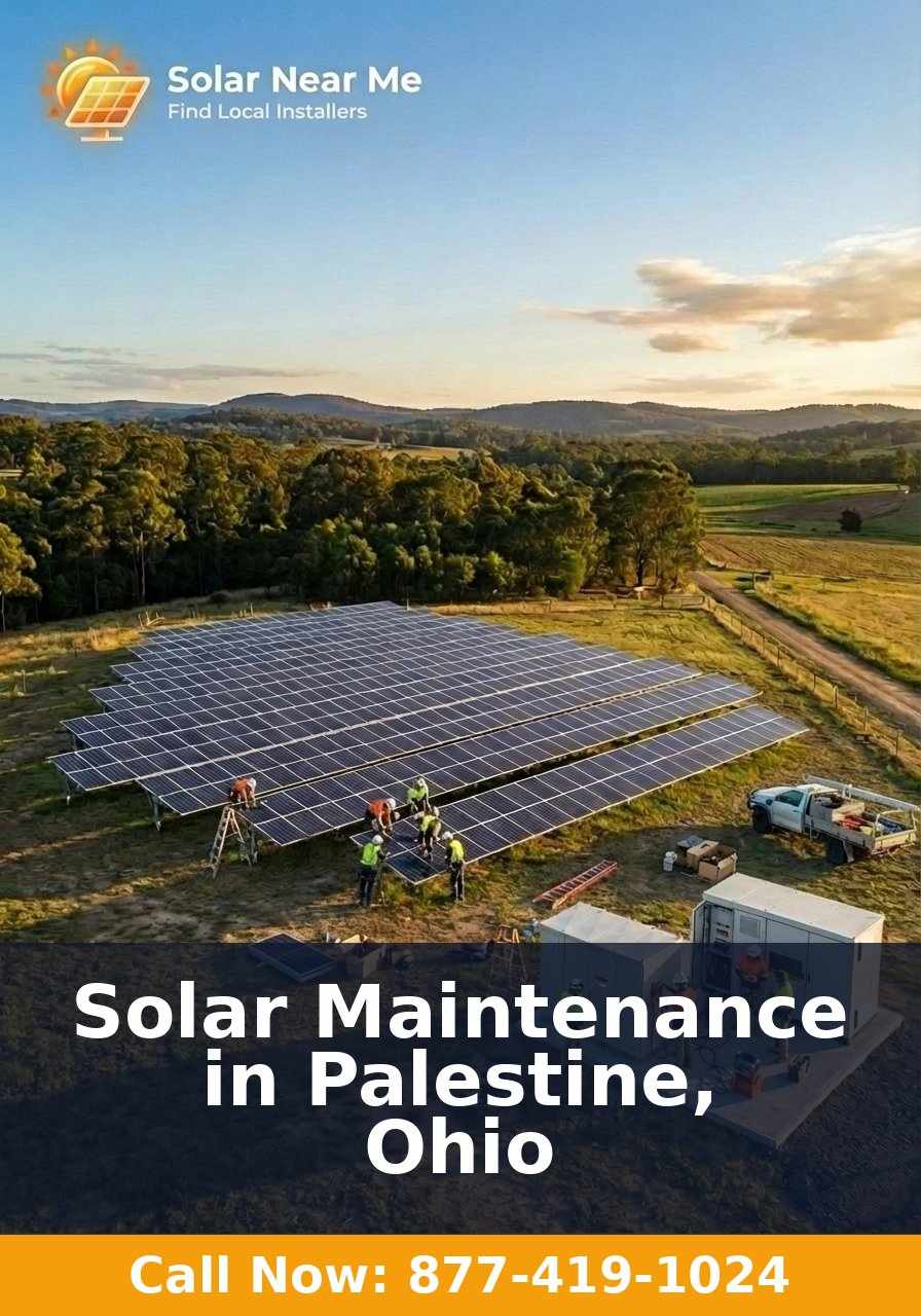 Solar Maintenance in Palestine, Ohio