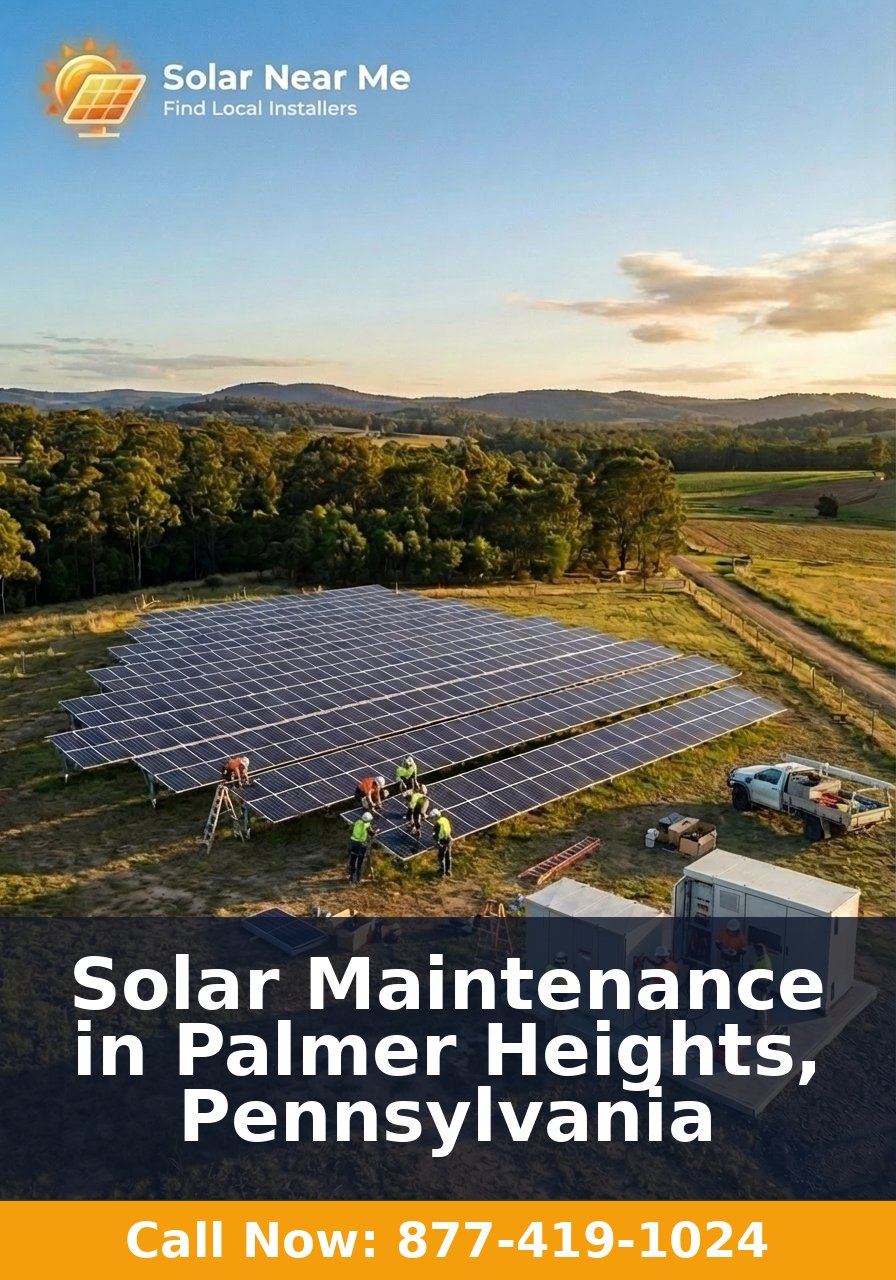 Solar Maintenance in Palmer Heights, Pennsylvania
