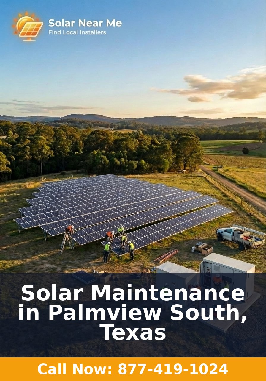 Solar Maintenance in Palmview South, Texas