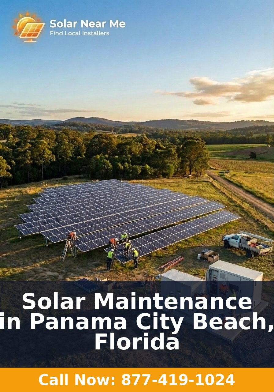 Solar Maintenance in Panama City Beach, Florida