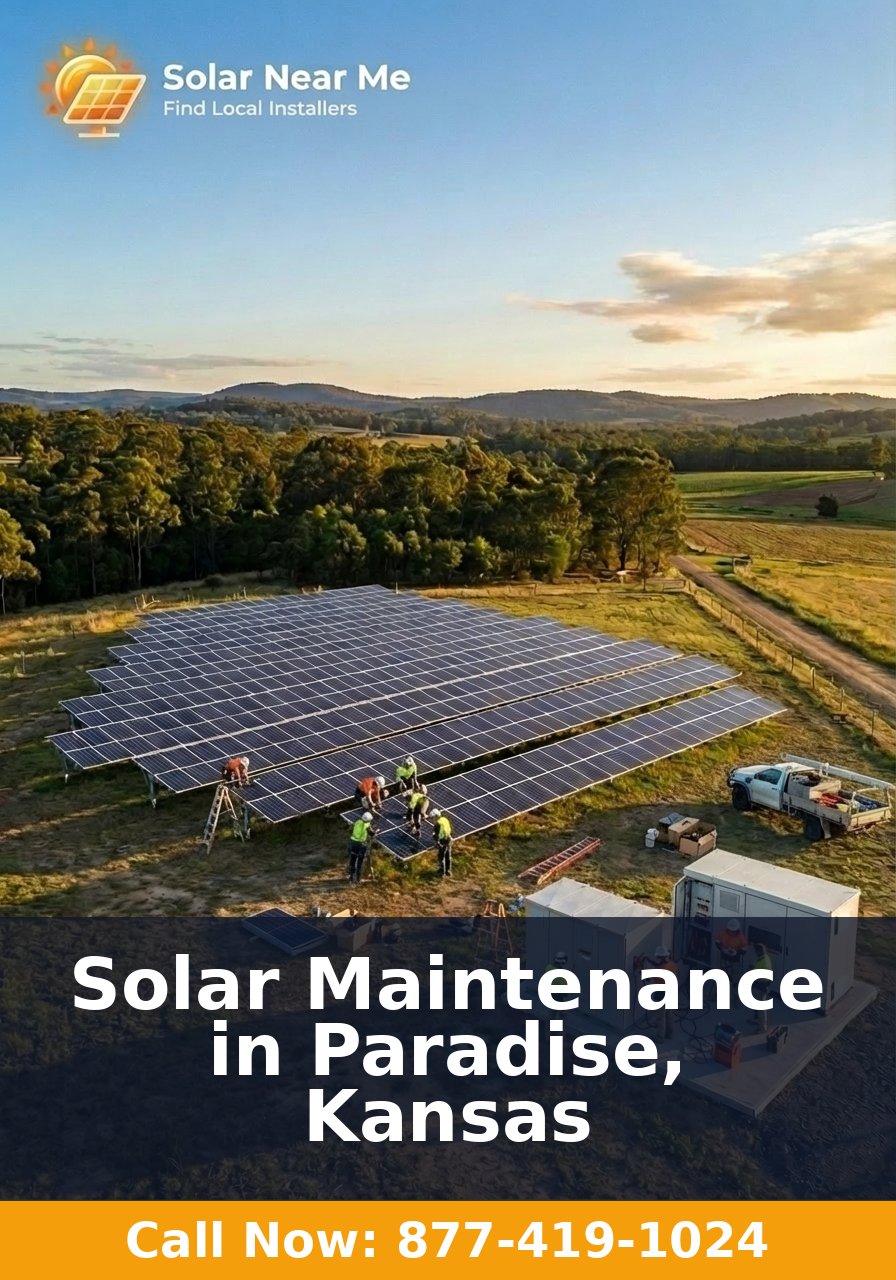 Solar Maintenance in Paradise, Kansas