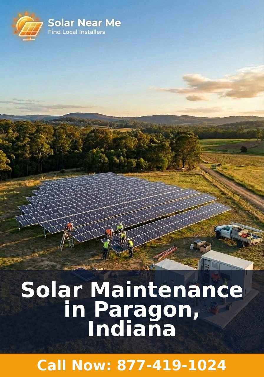 Solar Maintenance in Paragon, Indiana