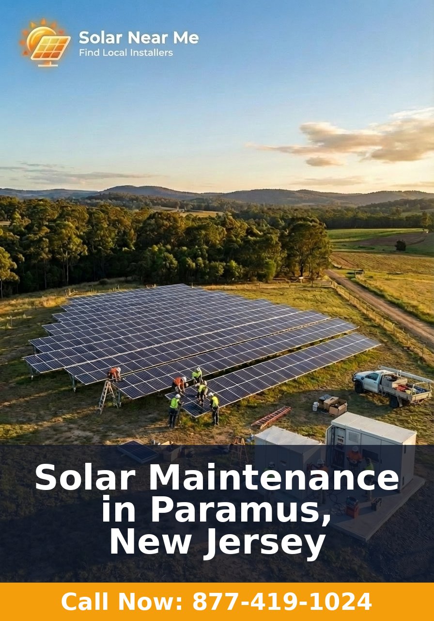 Solar Maintenance in Paramus, New Jersey