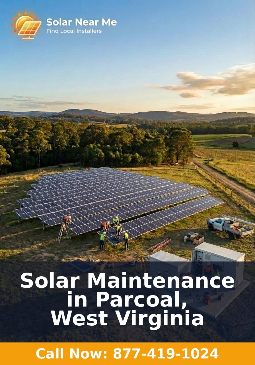 Solar Maintenance in Parcoal, West Virginia
