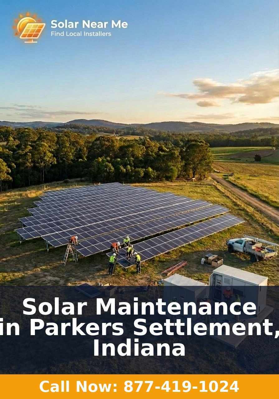 Solar Maintenance in Parkers Settlement, Indiana