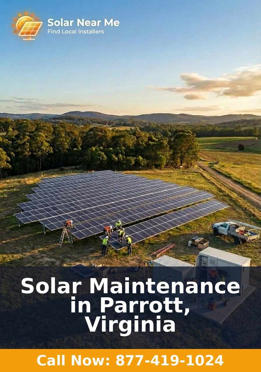 Solar Maintenance in Parrott, Virginia