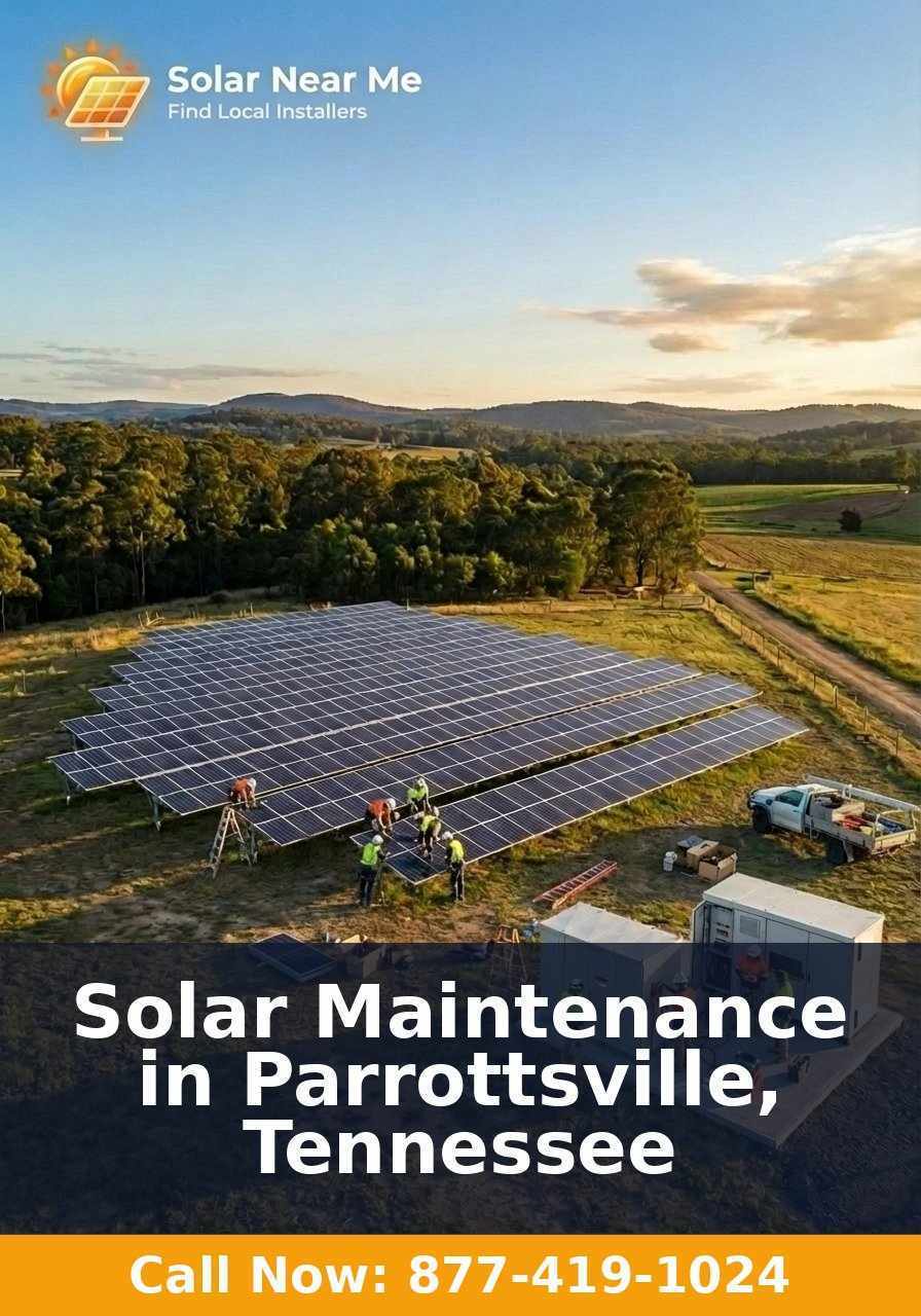 Solar Maintenance in Parrottsville, Tennessee