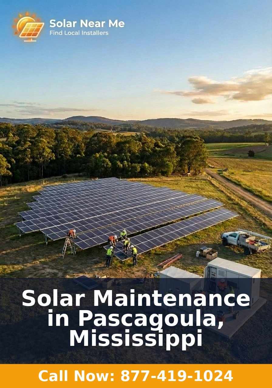 Solar Maintenance in Pascagoula, Mississippi