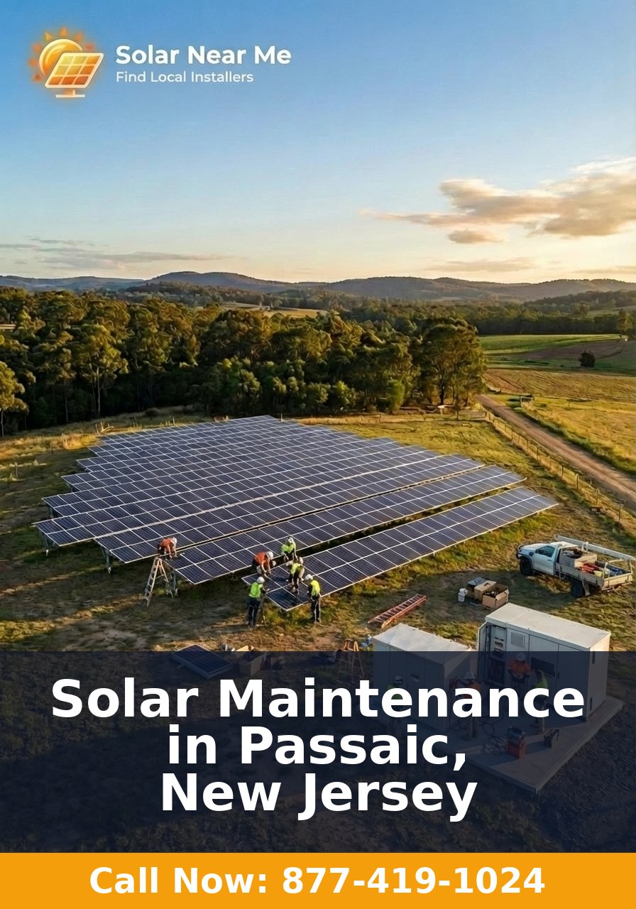Solar Maintenance in Passaic, New Jersey