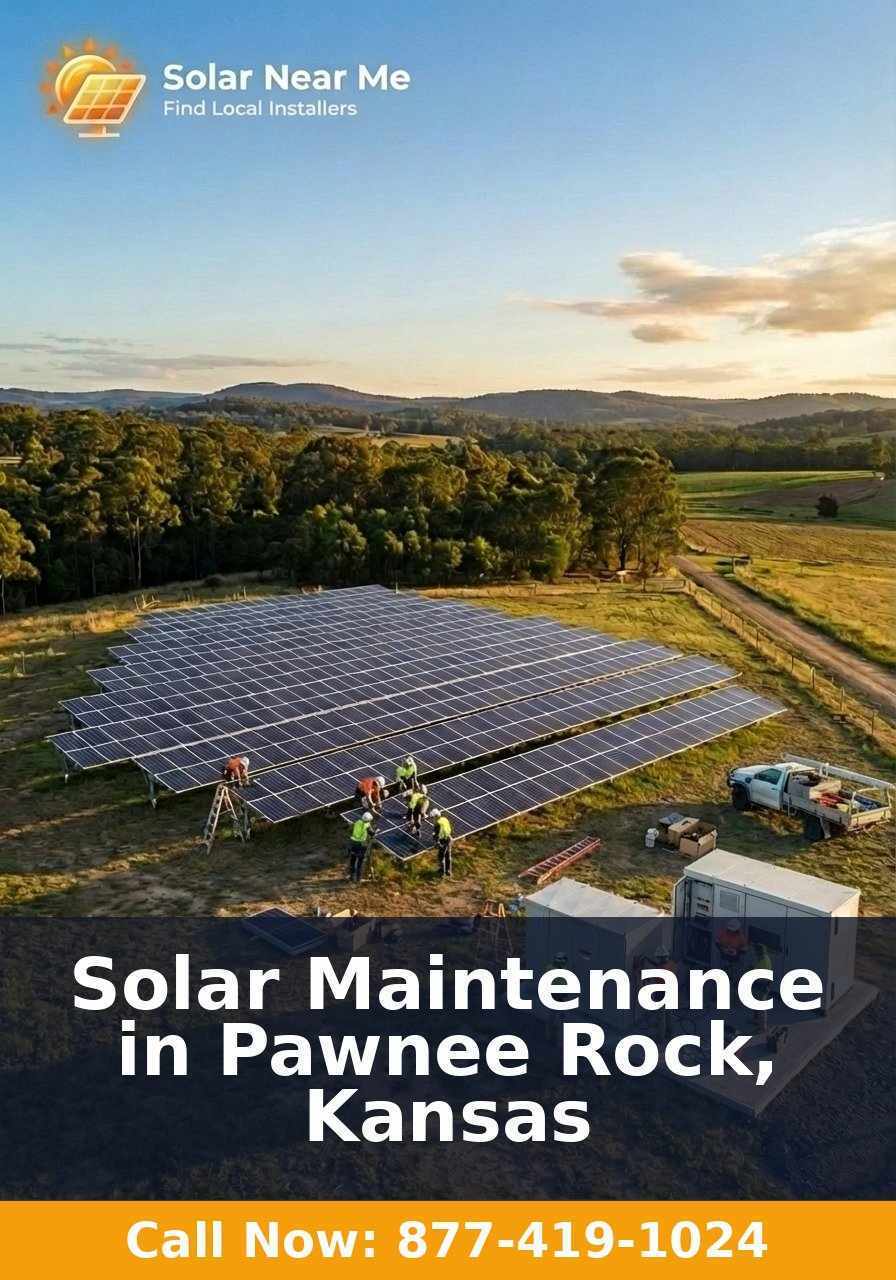 Solar Maintenance in Pawnee Rock, Kansas