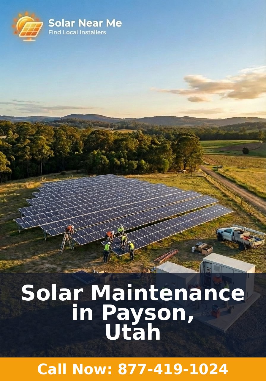 Solar Maintenance in Payson, Utah