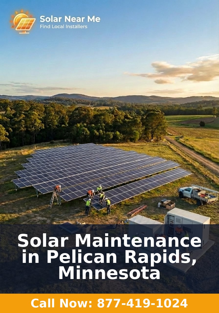 Solar Maintenance in Pelican Rapids, Minnesota
