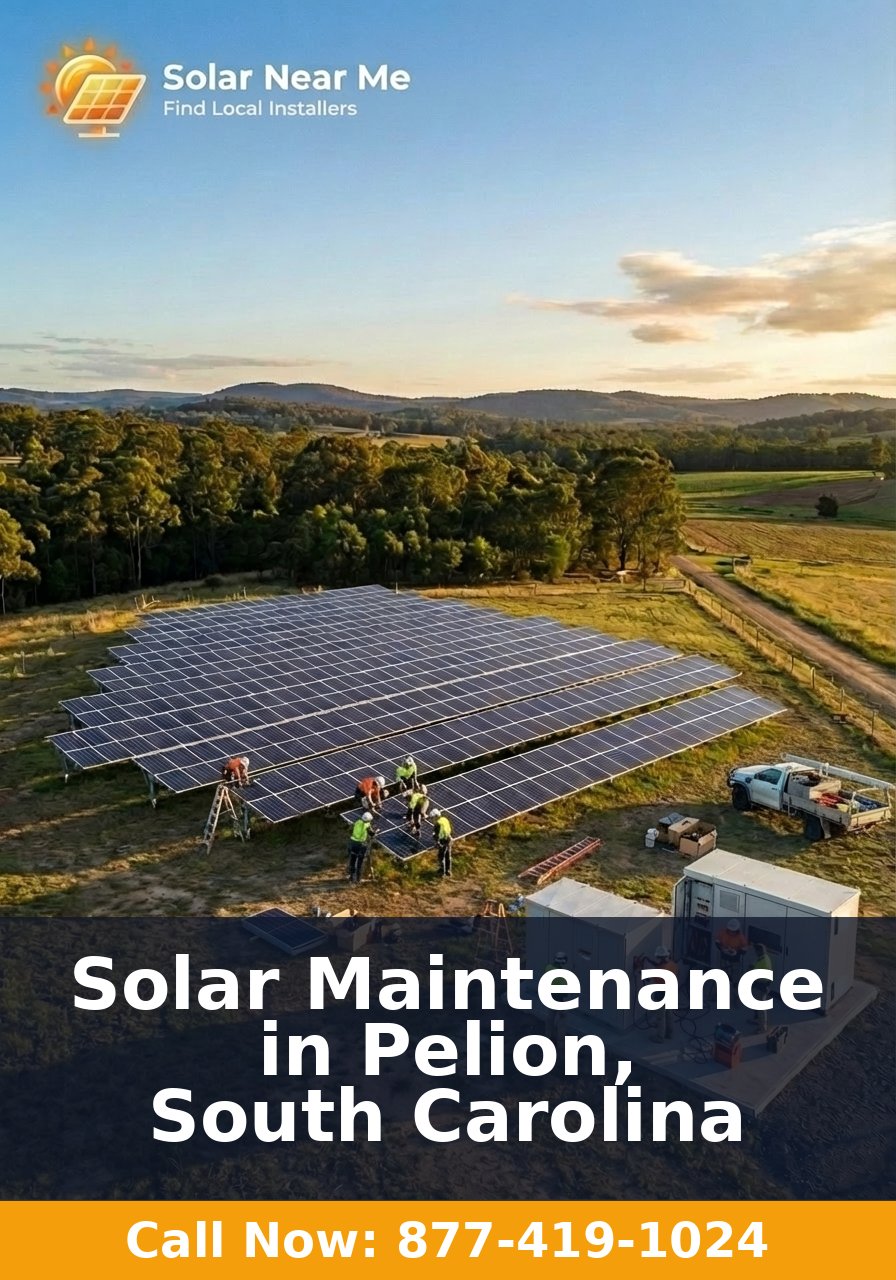 Solar Maintenance in Pelion, South Carolina