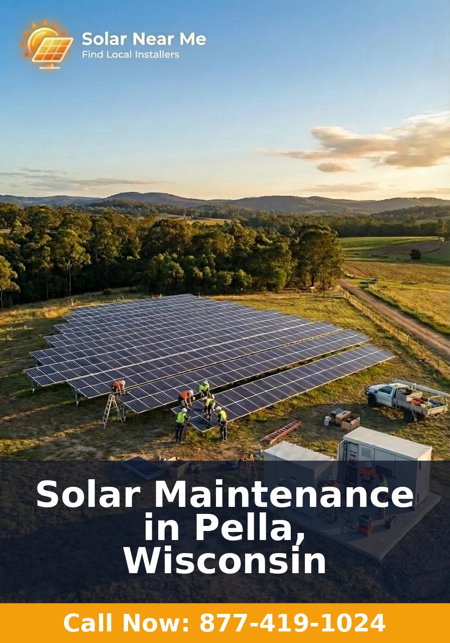 Solar Maintenance in Pella, Wisconsin