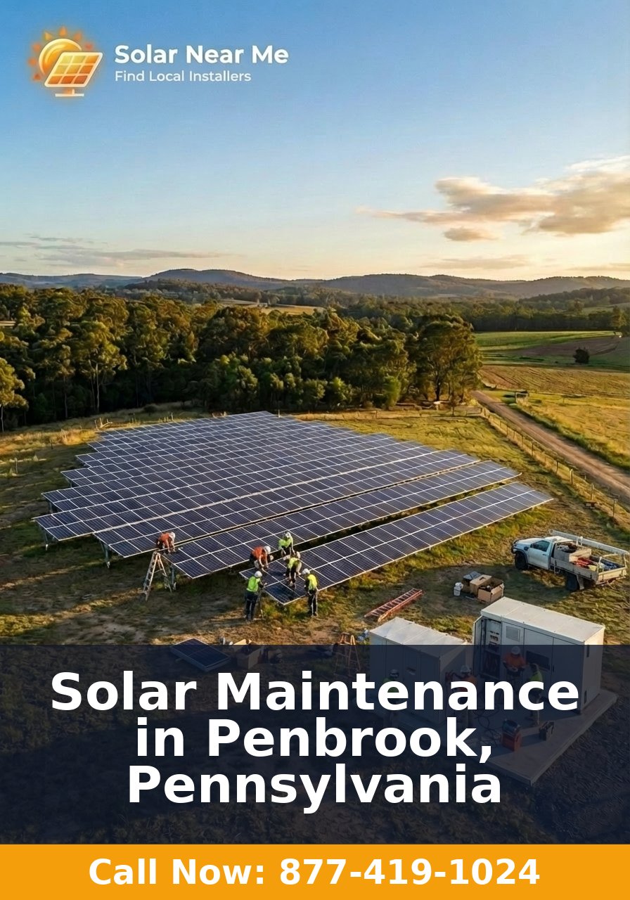 Solar Maintenance in Penbrook, Pennsylvania