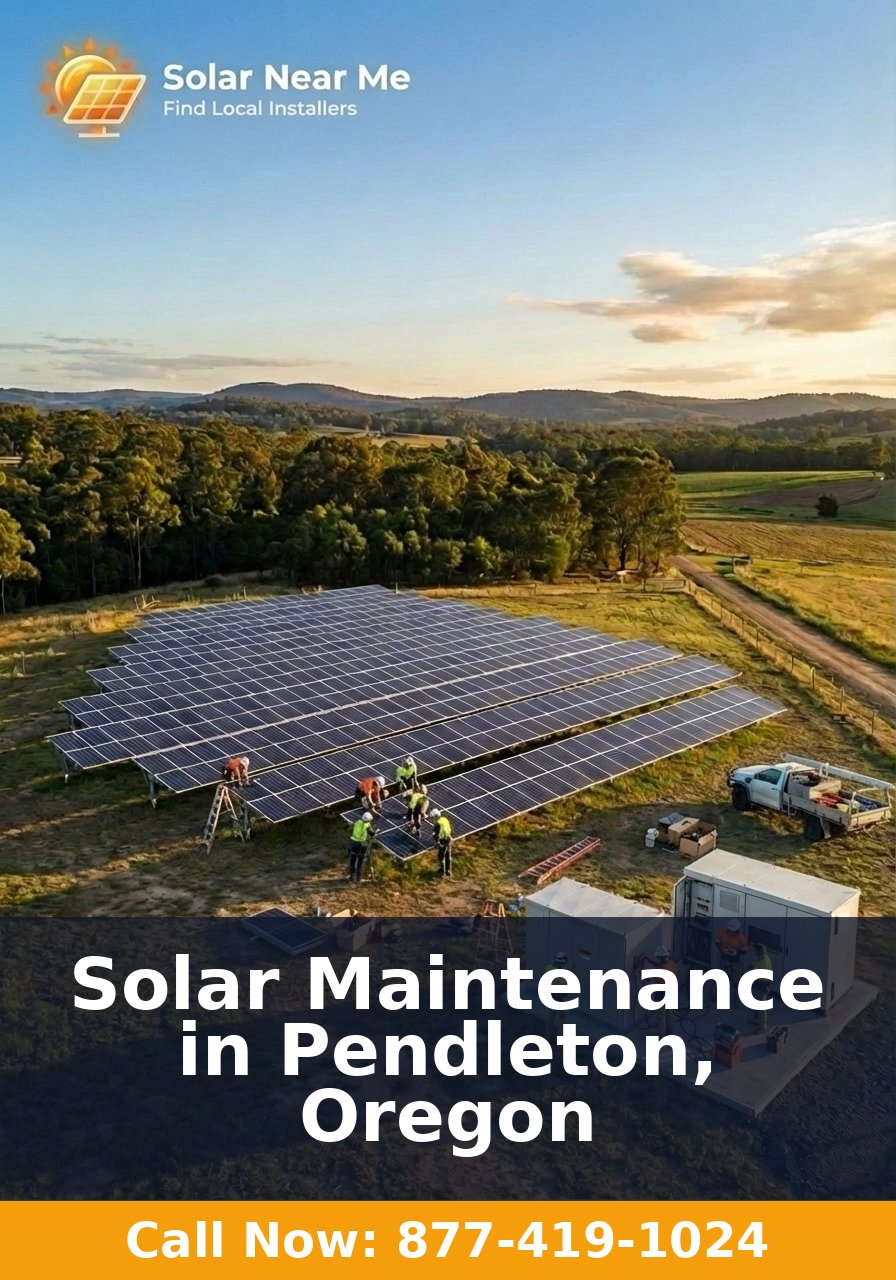 Solar Maintenance in Pendleton, Oregon