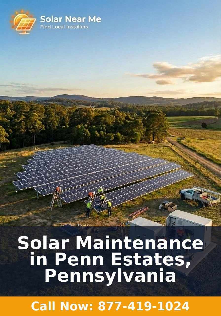 Solar Maintenance in Penn Estates, Pennsylvania