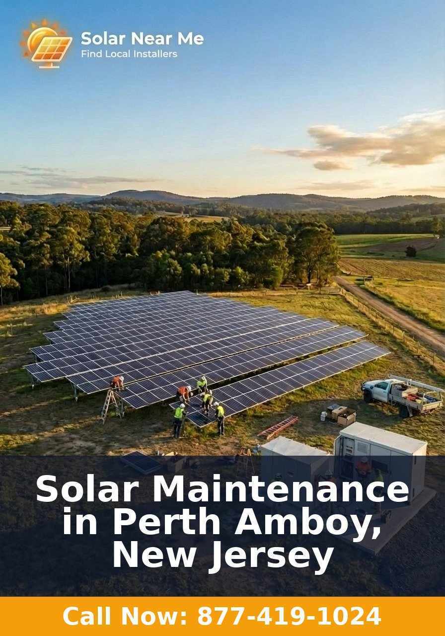 Solar Maintenance in Perth Amboy, New Jersey
